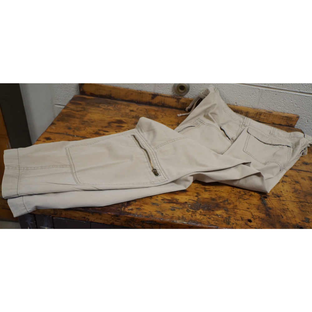 Polo Ralph Lauren Military Cargo Pants 36/32 Beige Paratrooper Army RRL - Picture 8 of 13